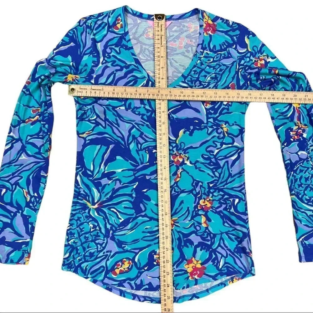 Lilly Pulitzer Arielle Mai Tai Blue Purple - Picture 4 of 7